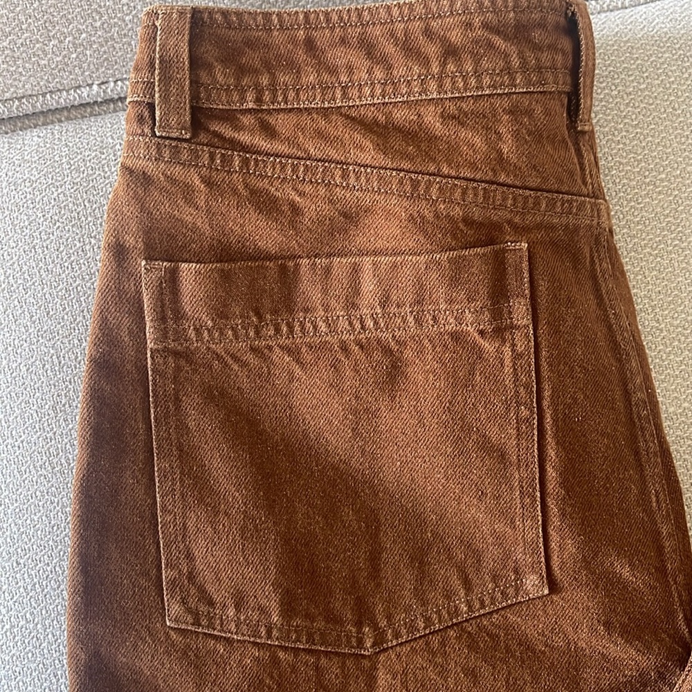 NWOT Treasure & Bond High-Rise Straight Leg Denim Ankle Pants - Picture 2 of 4